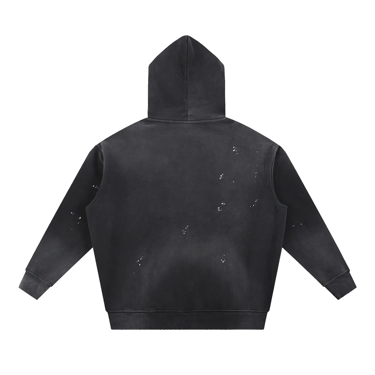Washed Heavyweight Hoodie — Front Print - back