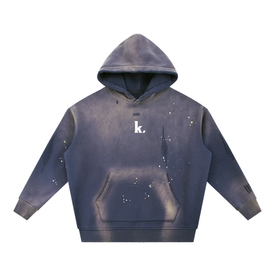 Washed Heavyweight Hoodie — Front & Back Print