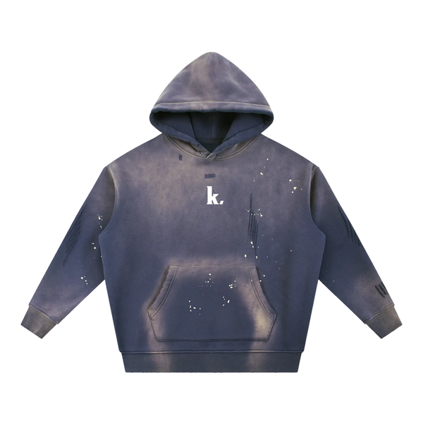 Washed Heavyweight Hoodie — Front & Back Print